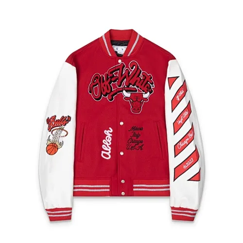 Off White Varsity Jacket