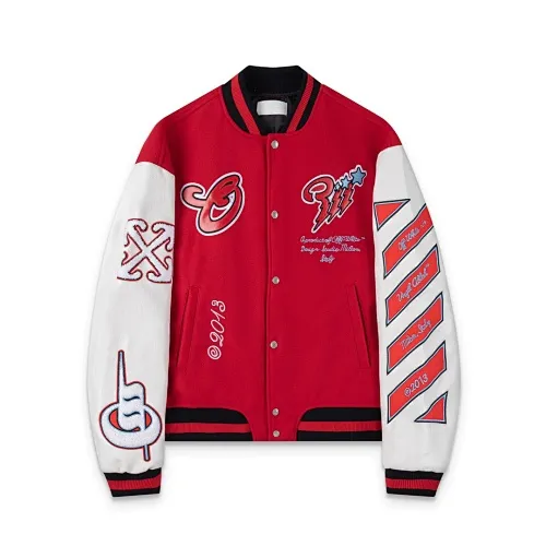 Off White Varsity Jacket